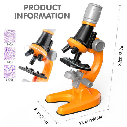 Microscope Éducatif pour Enfants - Kit de Découverte Scientifique 1200x